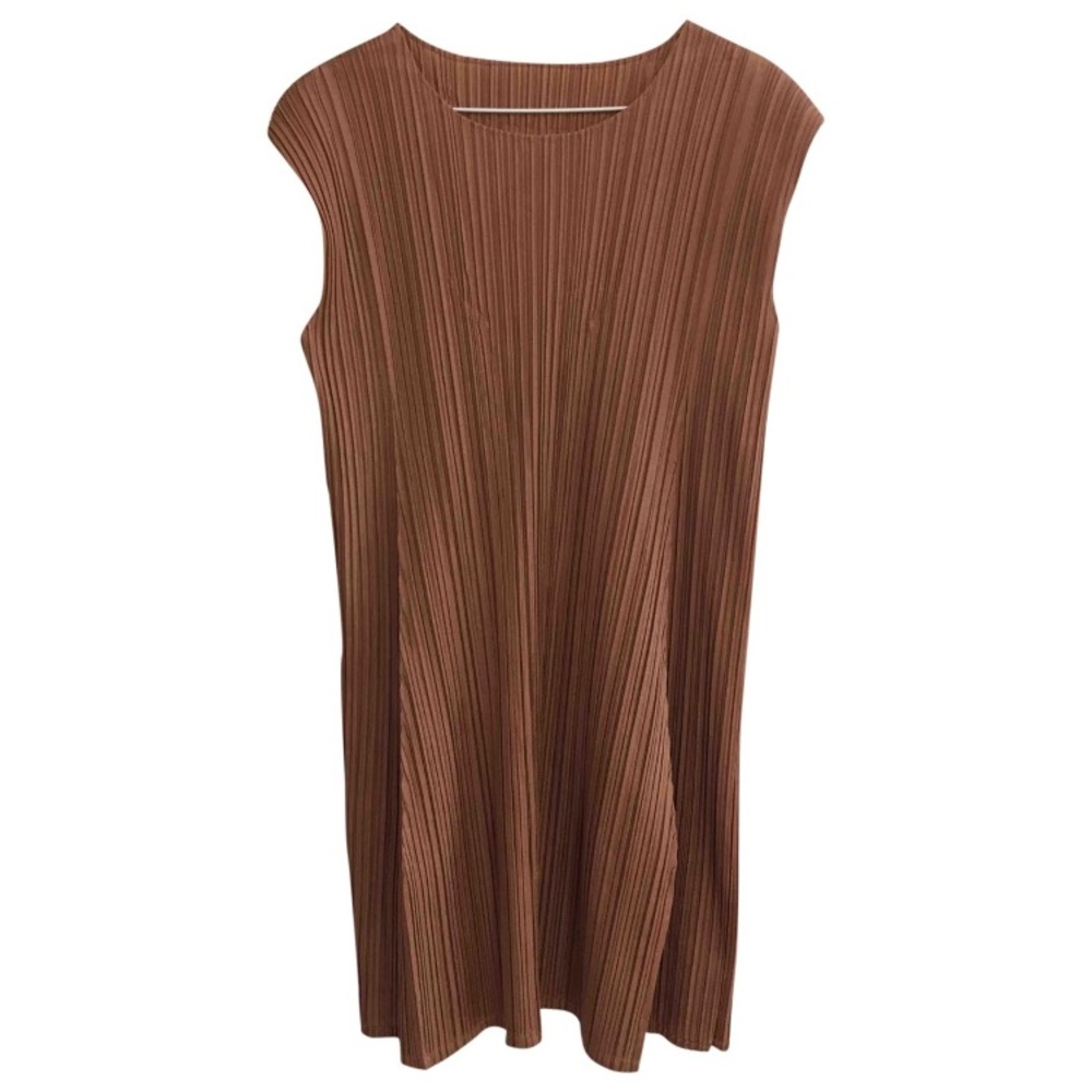 Pleats Please Issey Miyake Pink Dress